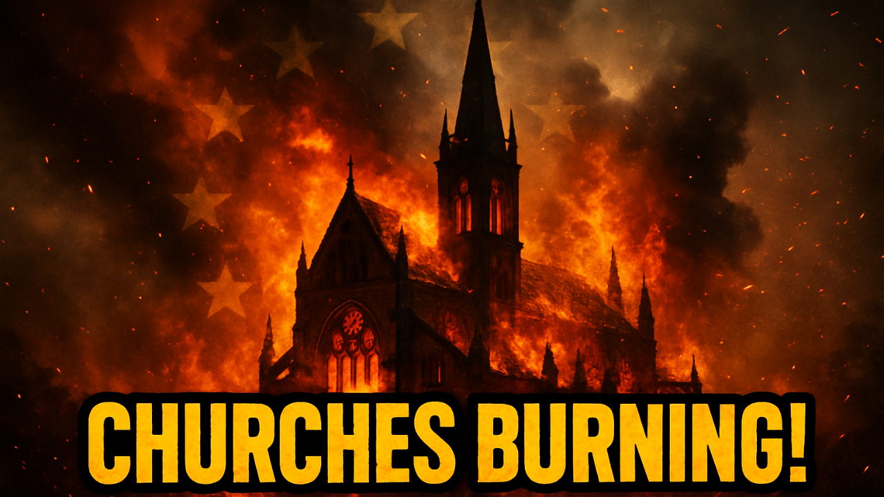 Churches Burning Down In Europe