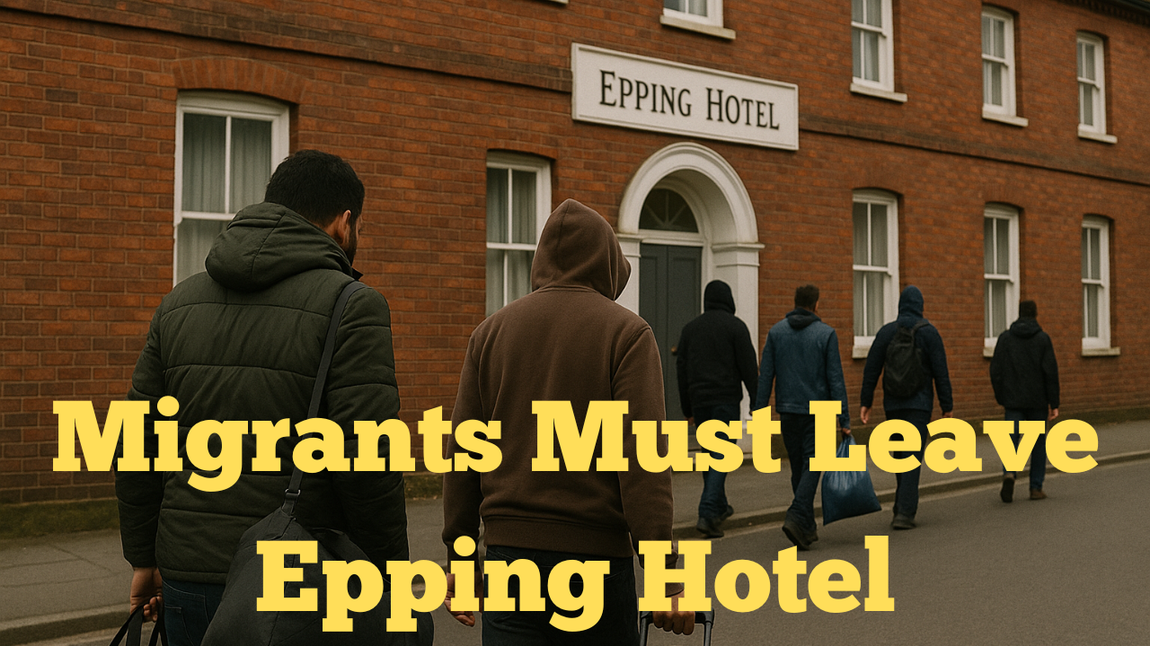 Migrants Must Leave Epping Hotel