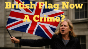 British Flag Now A Crime